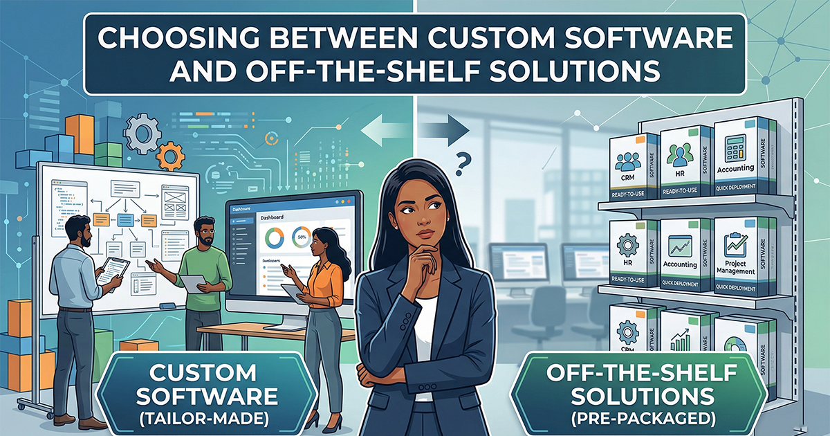 Choosing Between Custom Software and Off-the-Shelf Solutions
