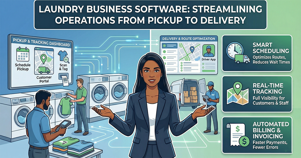 Laundry Business Software: Streamlining Operations from Pickup to Delivery