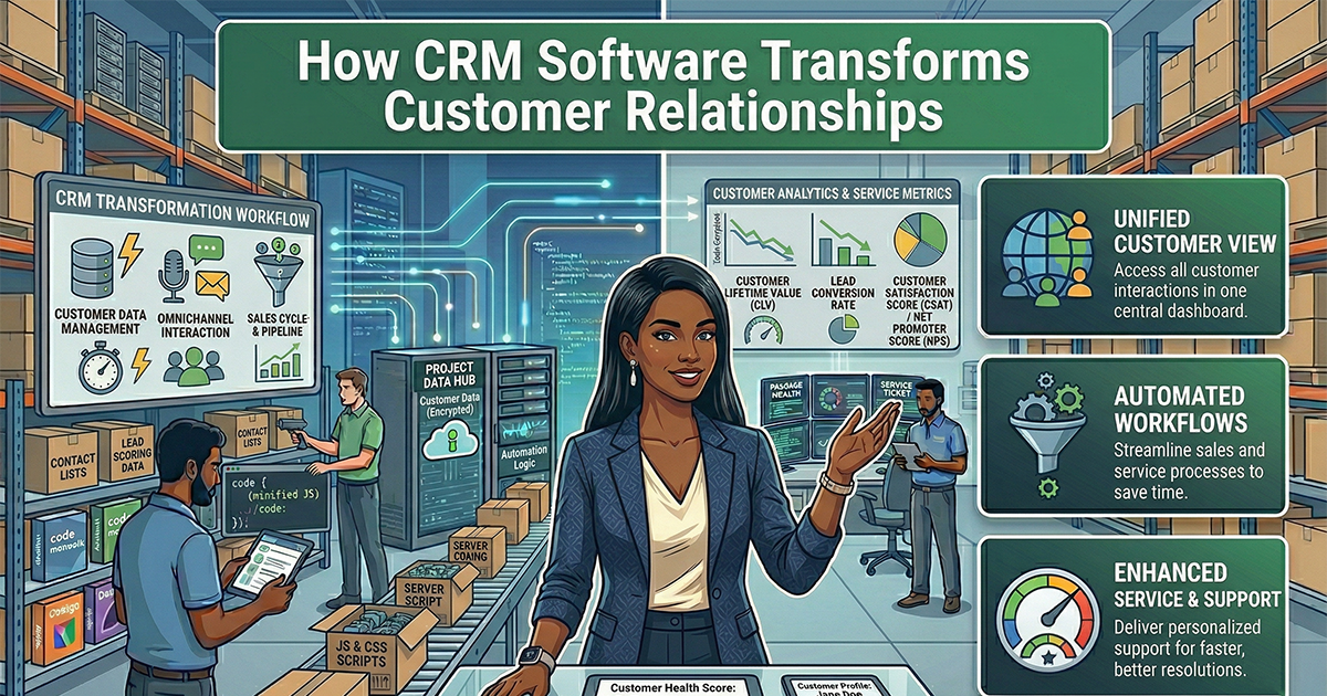 How CRM Software Transforms Customer Relationships