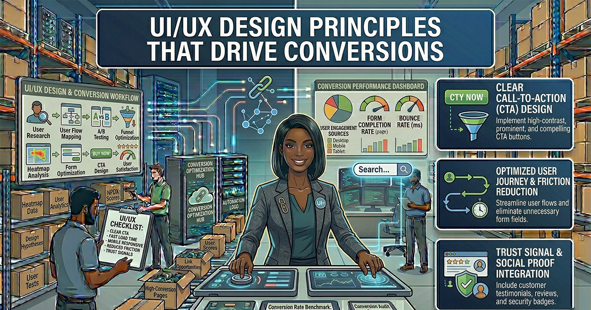 UI/UX Design Principles That Drive Conversions