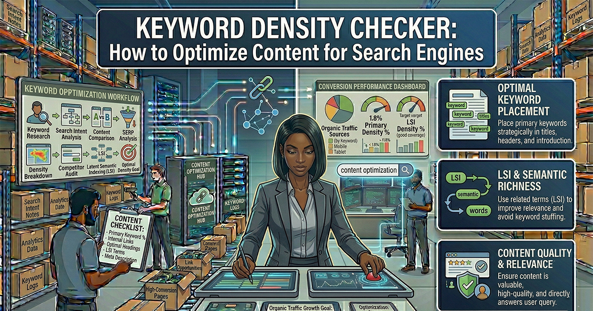 Keyword Density Checker: How to Optimize Content for Search Engines