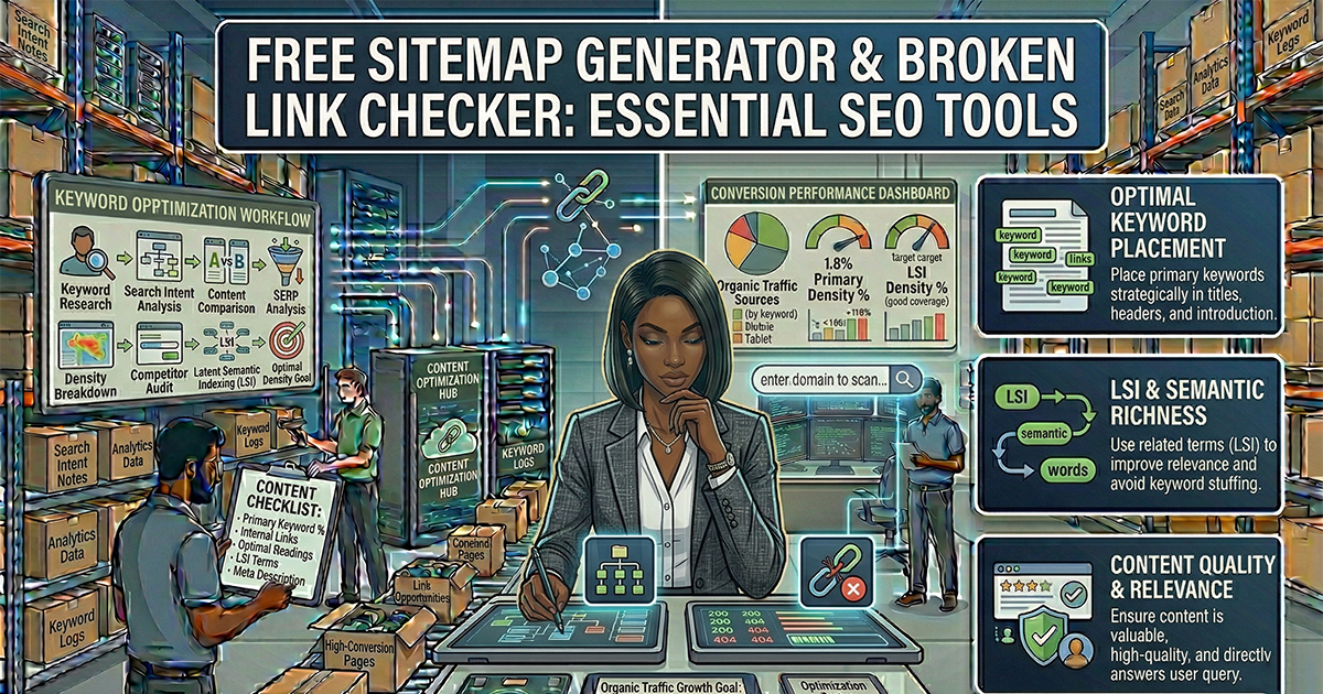 Free Sitemap Generator & Broken Link Checker: Essential SEO Tools