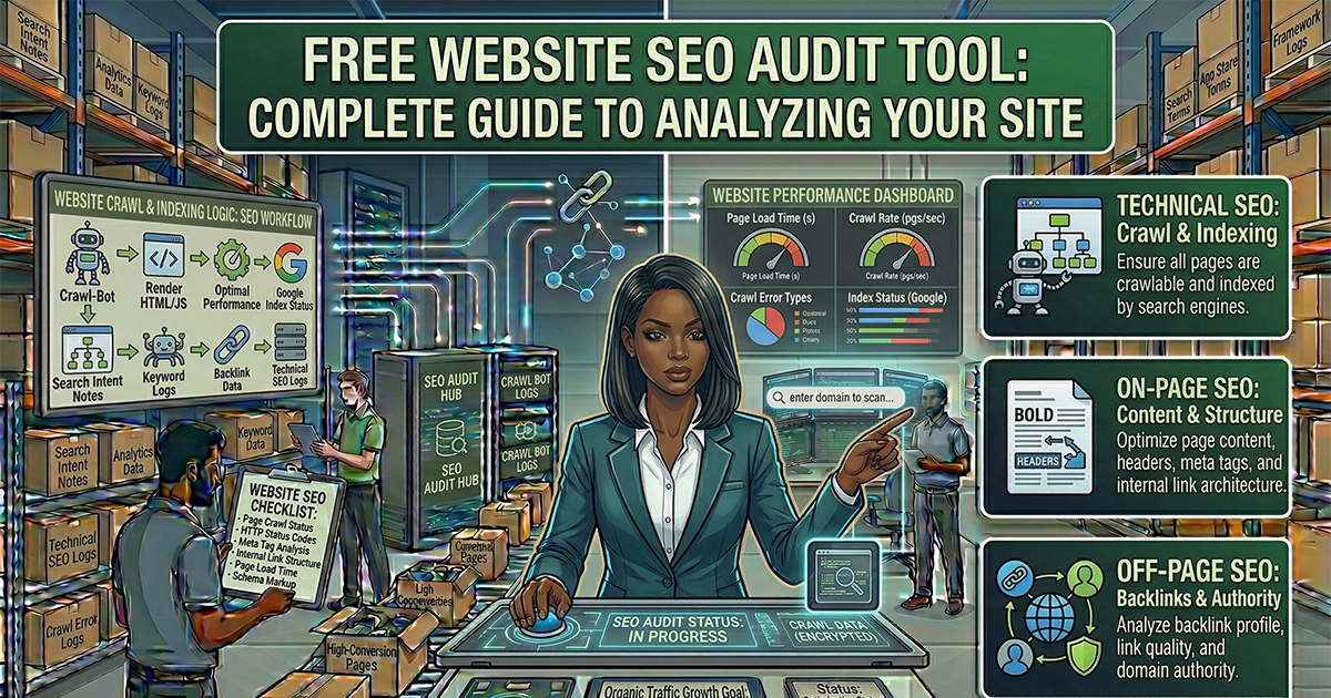Free Website SEO Audit Tool: Complete Guide to Analyzing Your Site