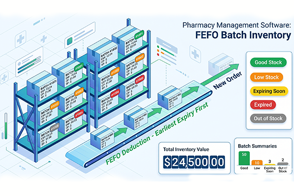 FEFO Batch-Based Inventory