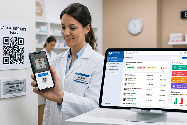 Employee & QR Attendance System