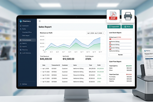 Comprehensive Reports & PDF Export