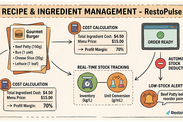 Recipe & Ingredient Management